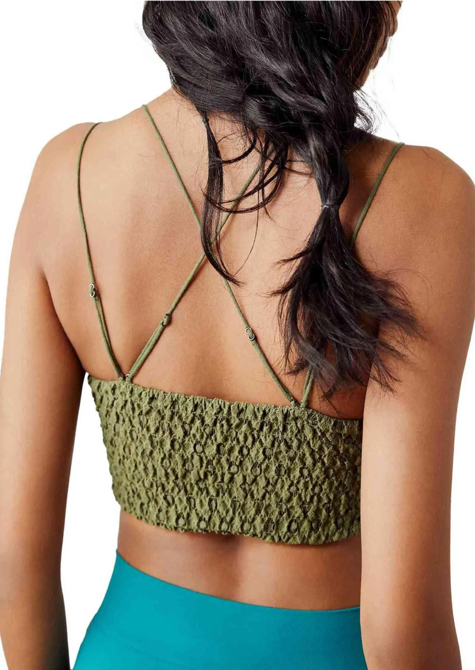 Adella Bralette in Olive