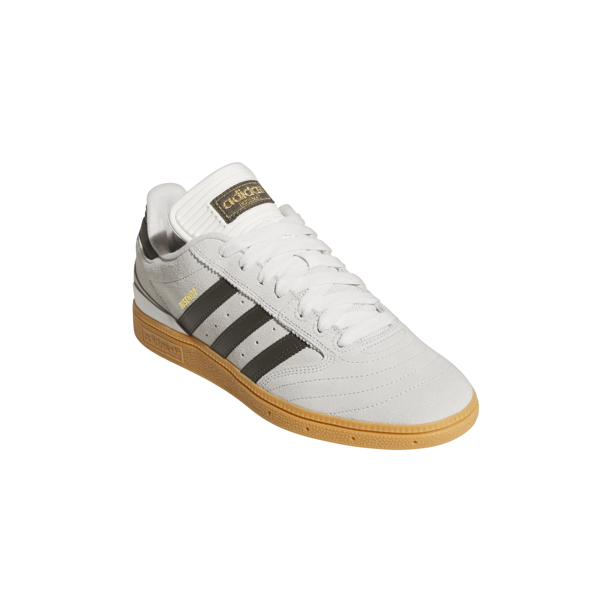 ADIDAS Busenitz Pro Shoes Crystal White/Shadow Olive/Gum 3