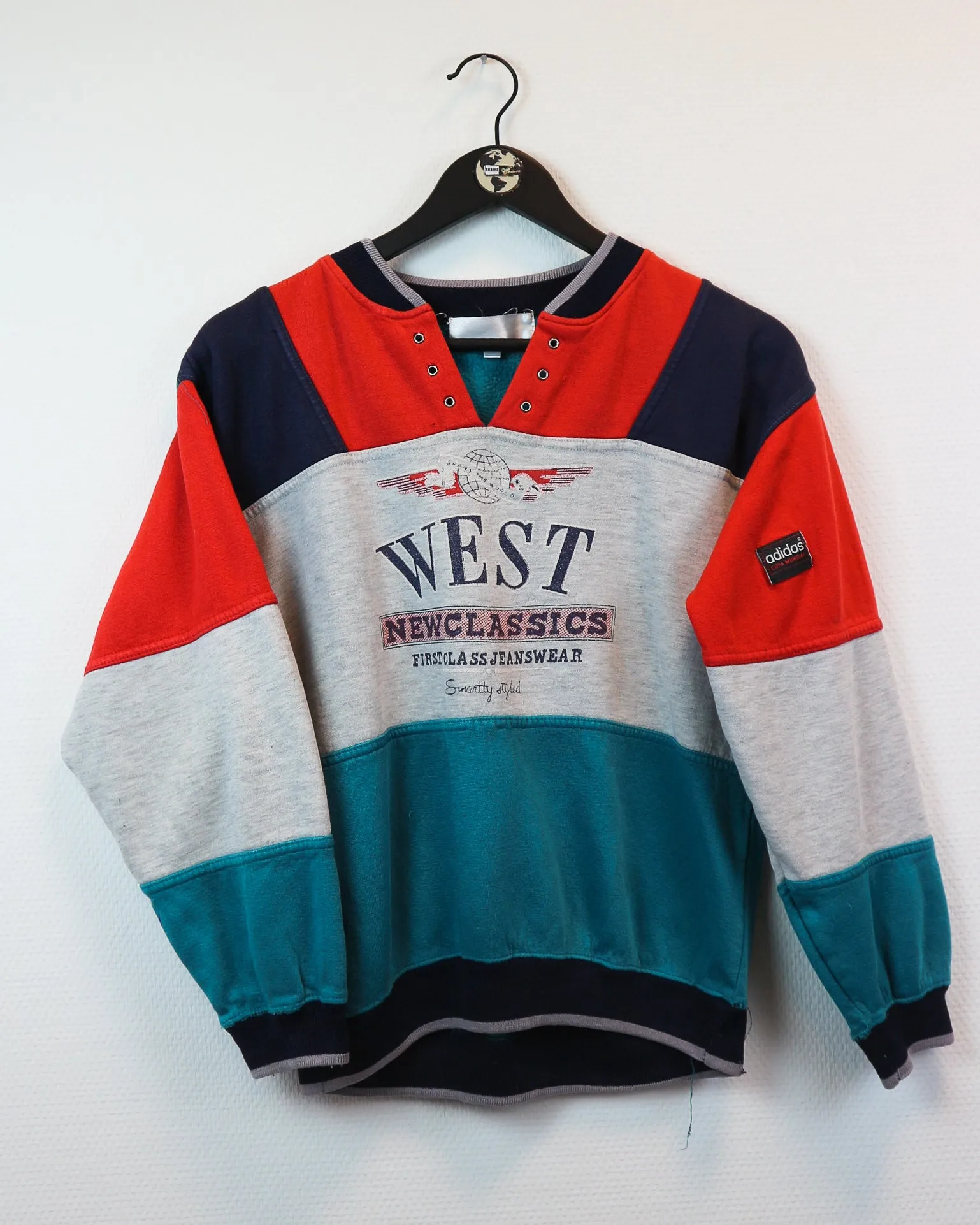 Adidas Vintage Sweater XS