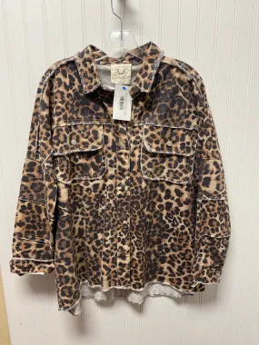 Animal Print Top Long Sleeve Fantastic Fawn, Size S