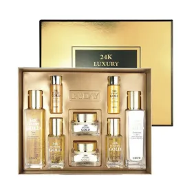 ANJO LAYDAY 24K Luxury Gold 6 Set Facial Skincare Anti Aging Moisture Wrinkles