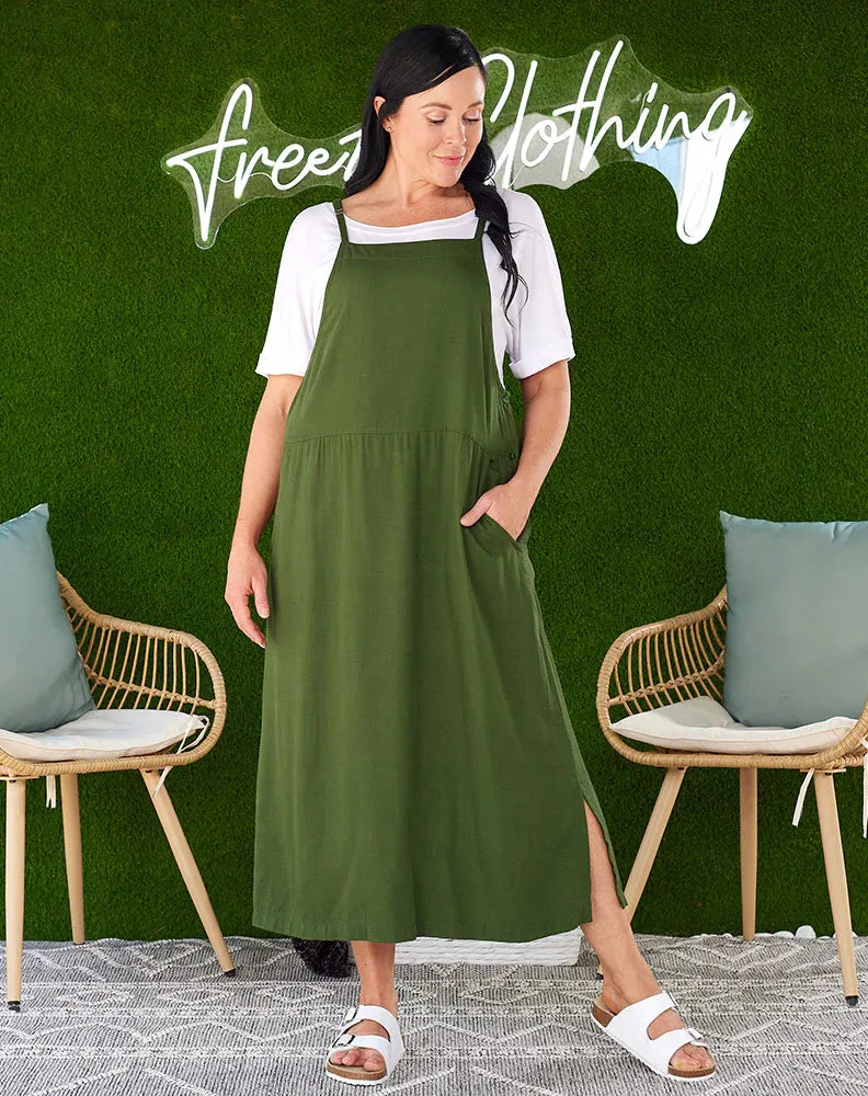 Apron Dress | Khaki