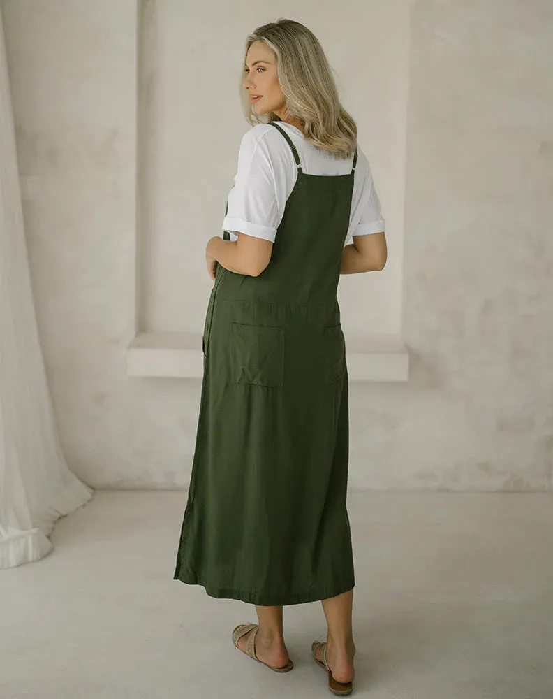 Apron Dress | Khaki