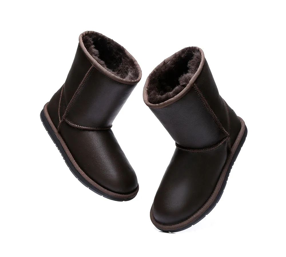 Australia Premium Sheepskin Unisex Short Classic Nappa Water Resistant Boots