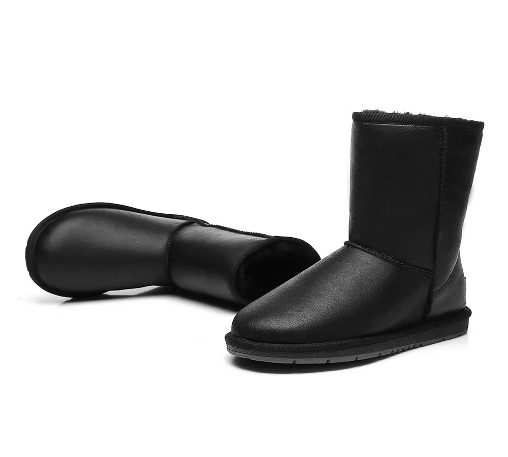 Australia Premium Sheepskin Unisex Short Classic Nappa Water Resistant Boots