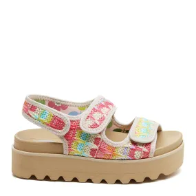 Balmy Pink Multi Sandals