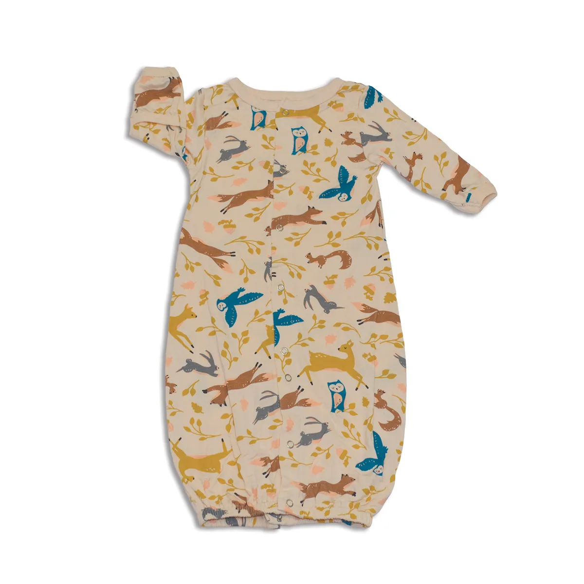 Bamboo Converter Gown (Woodland Frolic Print)