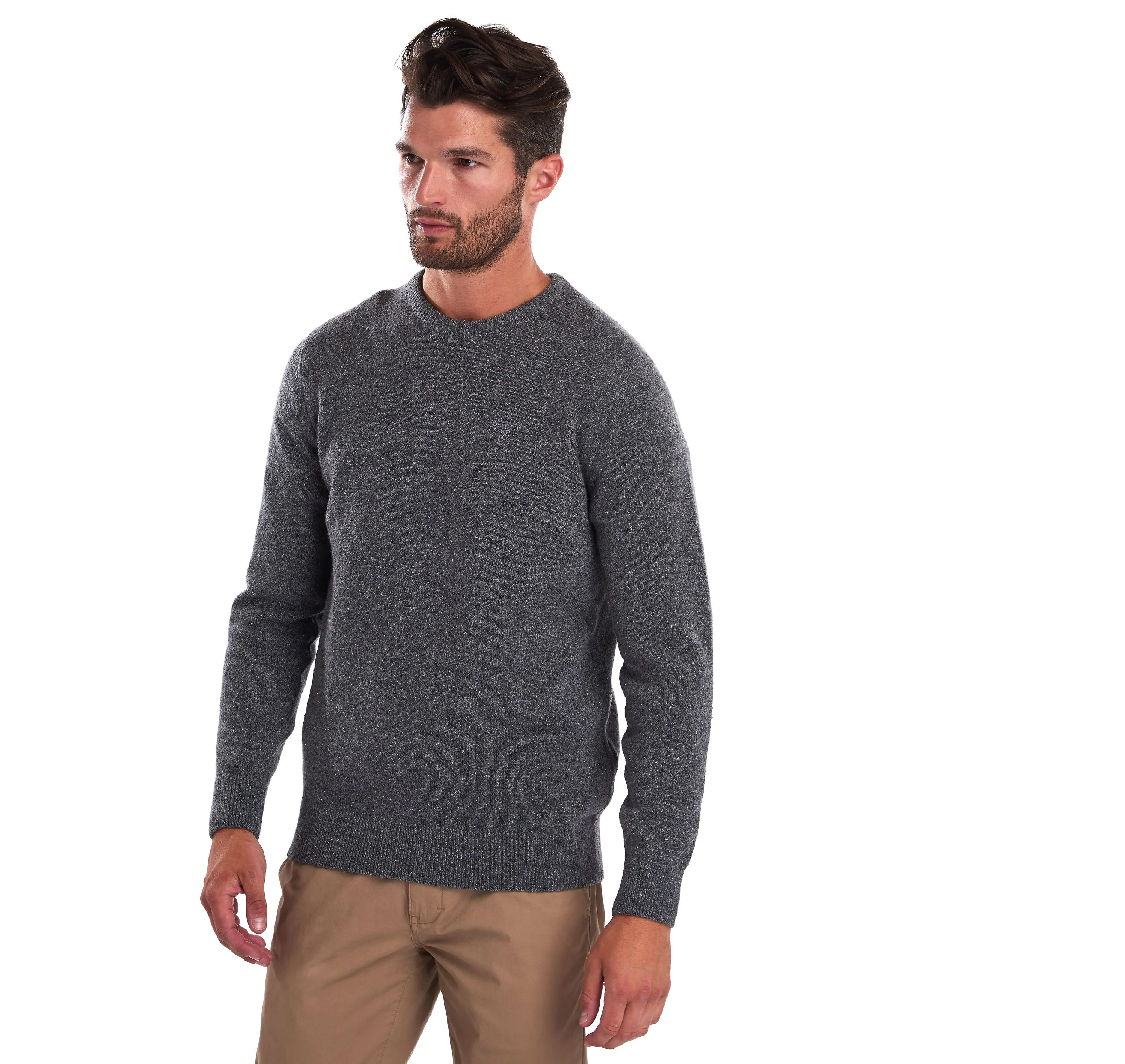 Barbour Men's Tisbury Crew Neck Jumper