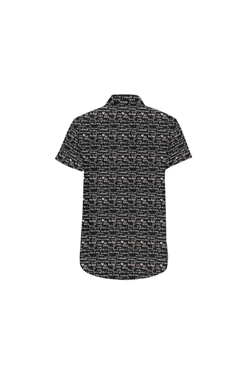 Be Bold Men's All Over Print Short Sleeve Shirt