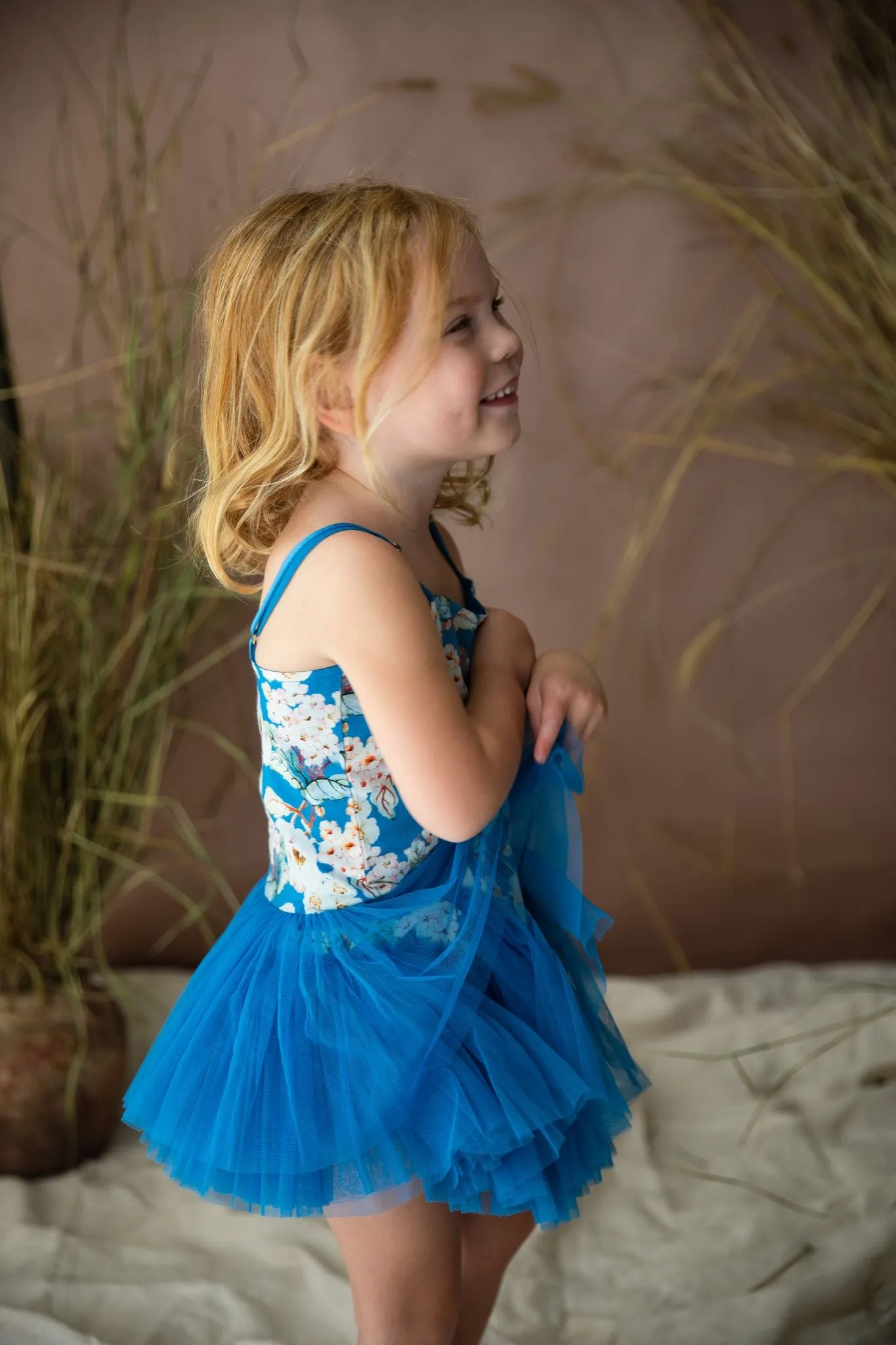 Bella & Lace Vintage Ballerina - Moroccan Blue