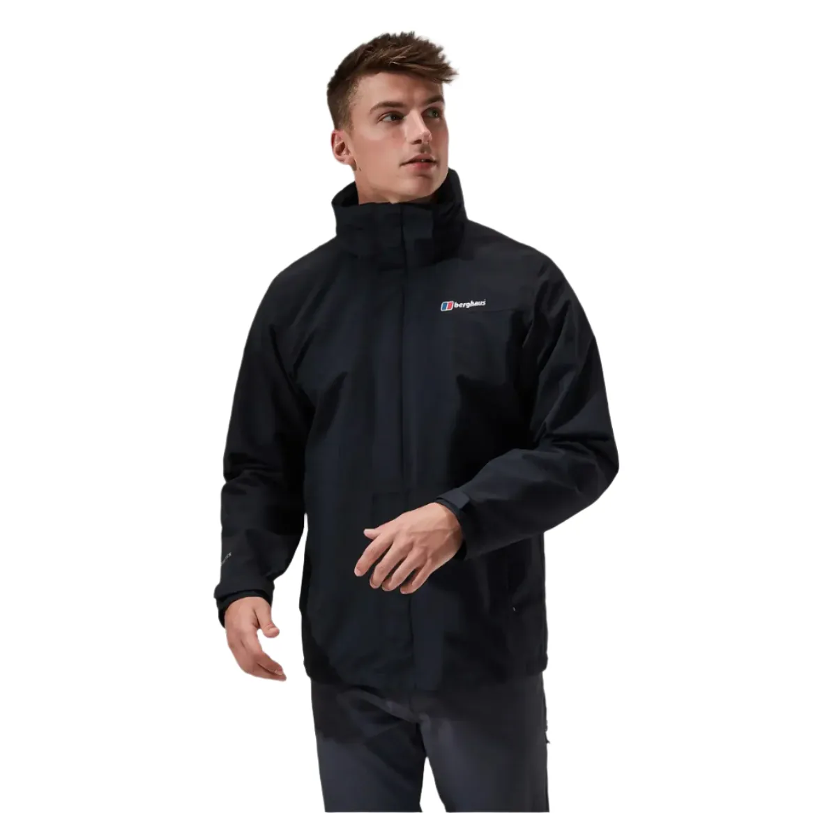 Berghaus Men's Hillwalker Gemini Gore-Tex 3-IN-1 Waterproof Jacket (Black)