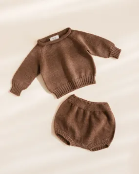 Bloomer Ginny - Mocha <br>hvid