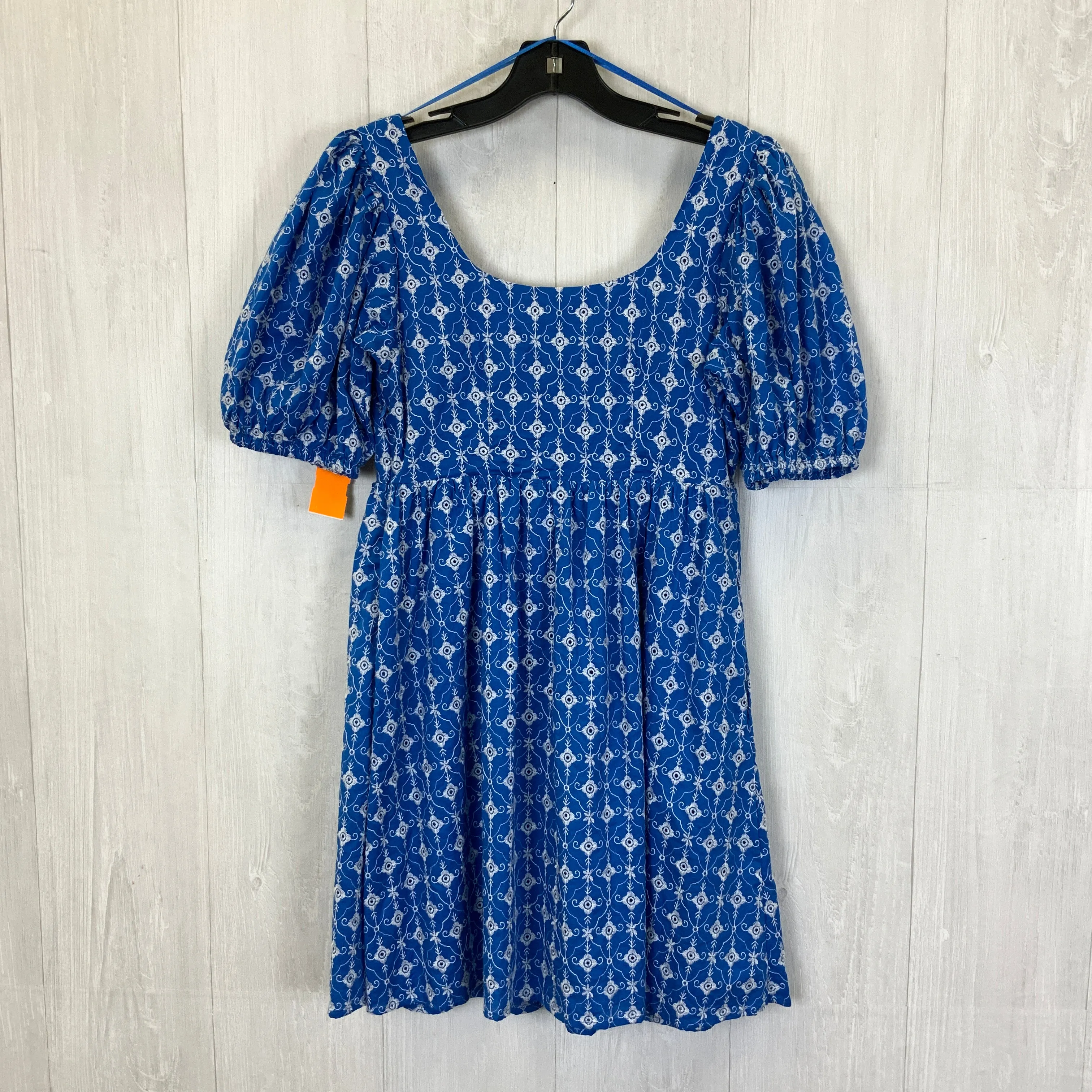 Blue & White Dress Casual Short Rhode, Size Xxs