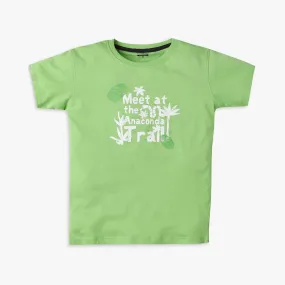 Boy's Regular Fit Graphic T-Shirt