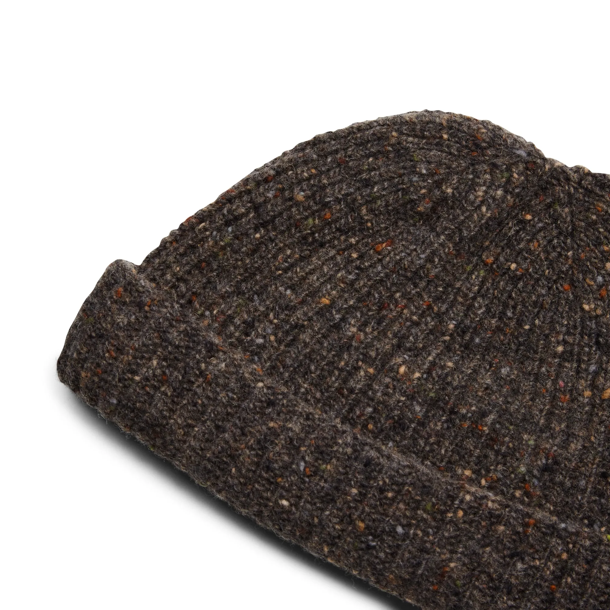 Burrows & Hare Donegal Beanie Hat - Charcoal