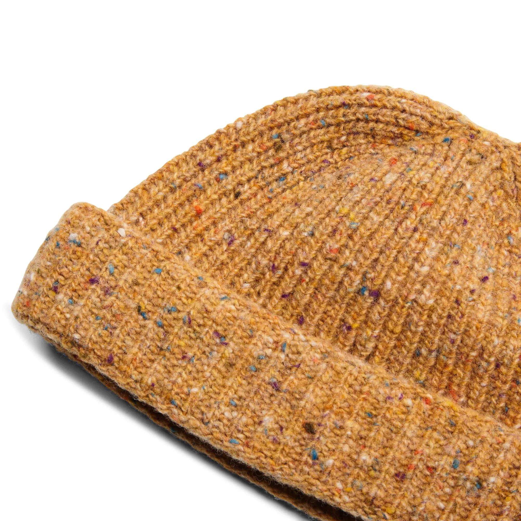 Burrows & Hare Donegal Beanie Hat - Mustard