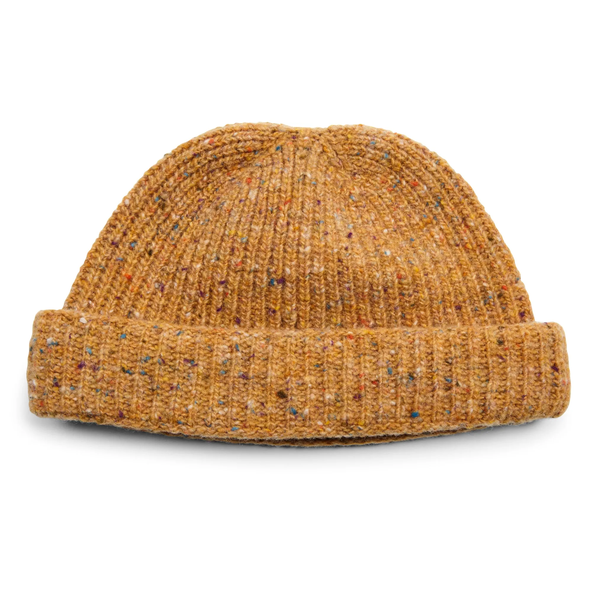 Burrows & Hare Donegal Beanie Hat - Mustard