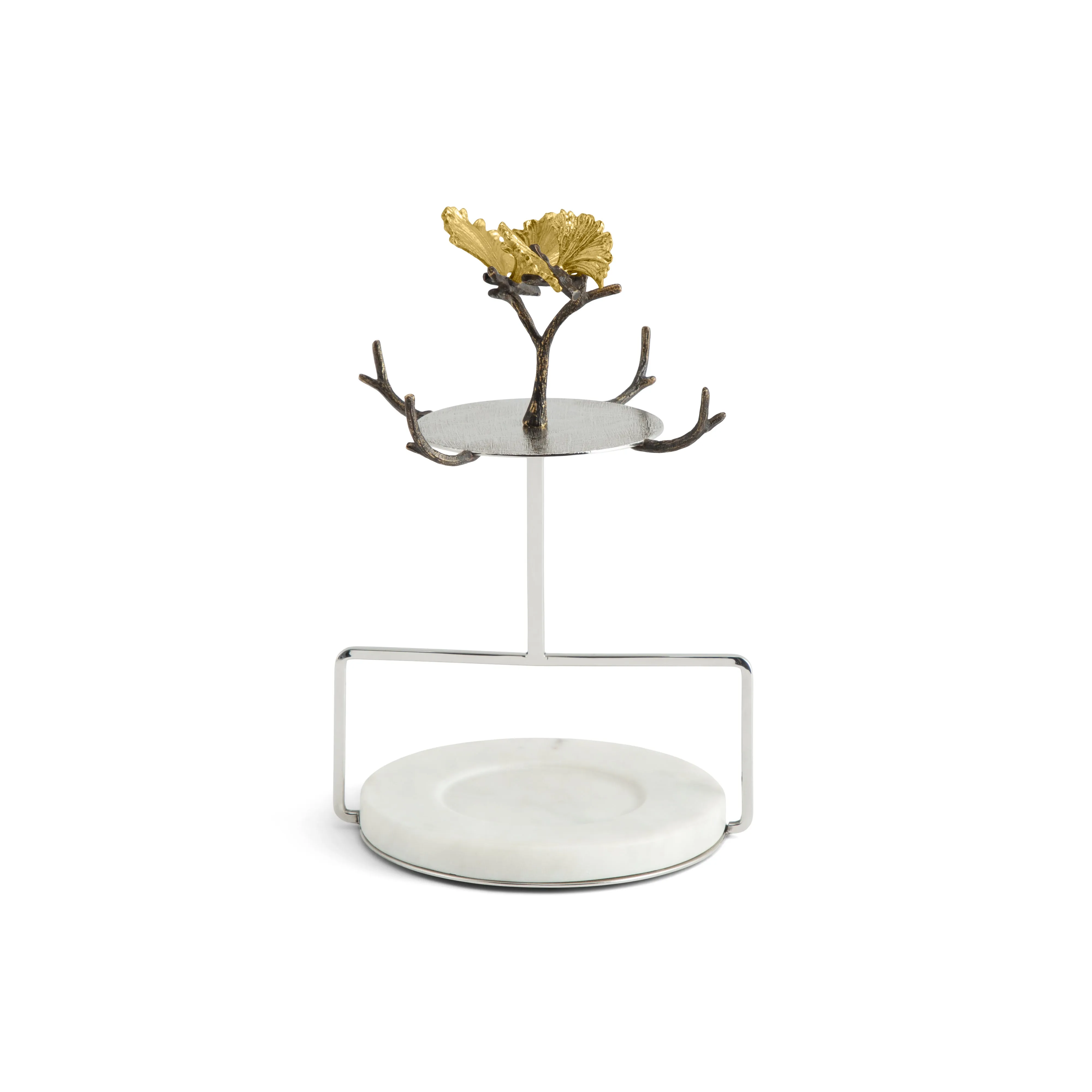 Butterfly Ginkgo Gold Demitasse