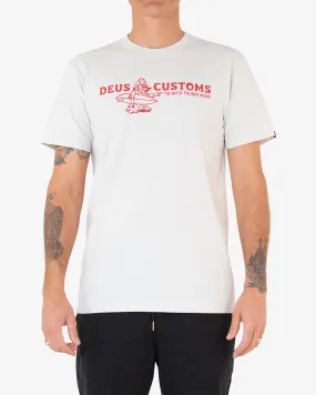 Cadabra Tee (Regular Fit) - Dirty White