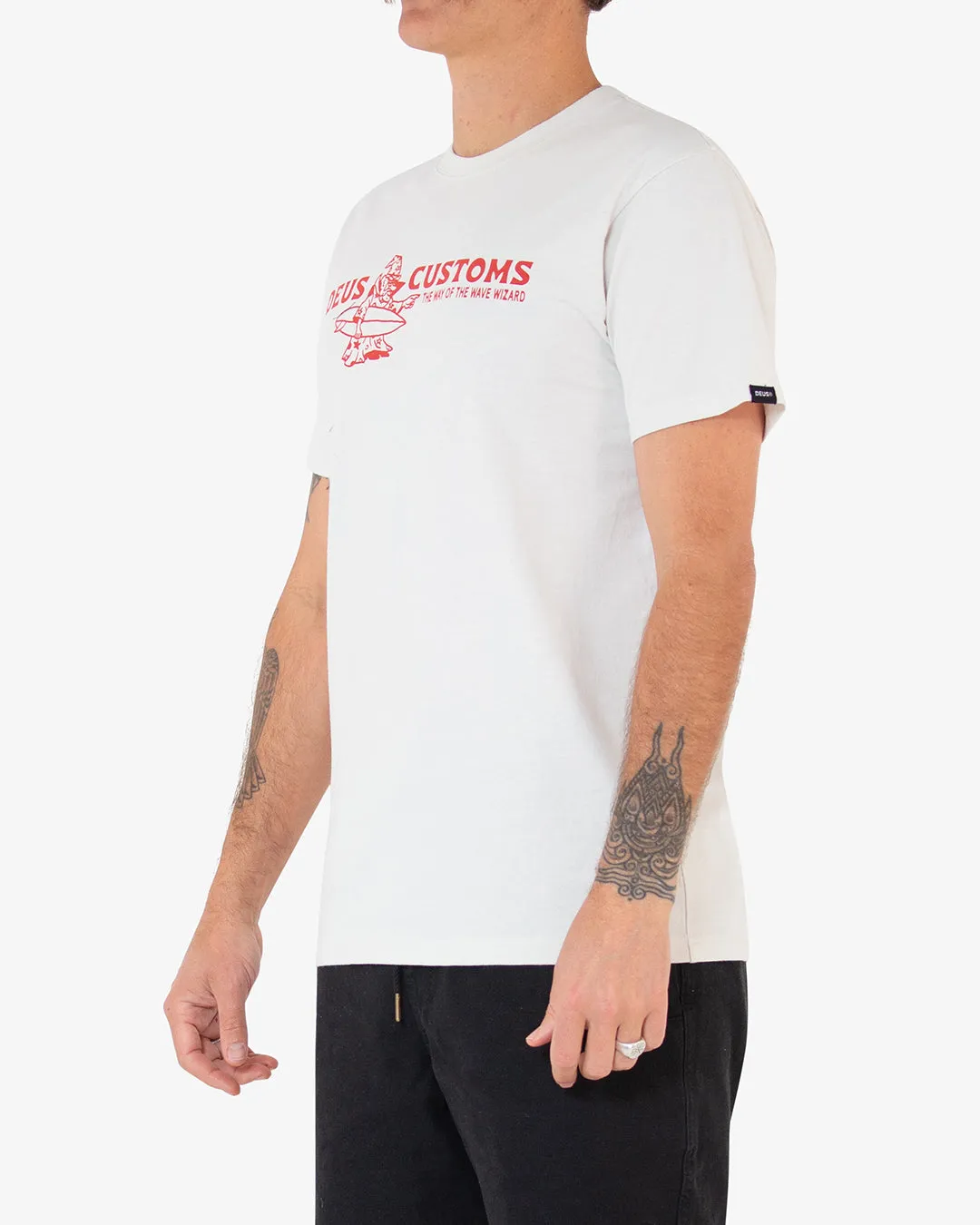 Cadabra Tee (Regular Fit) - Dirty White