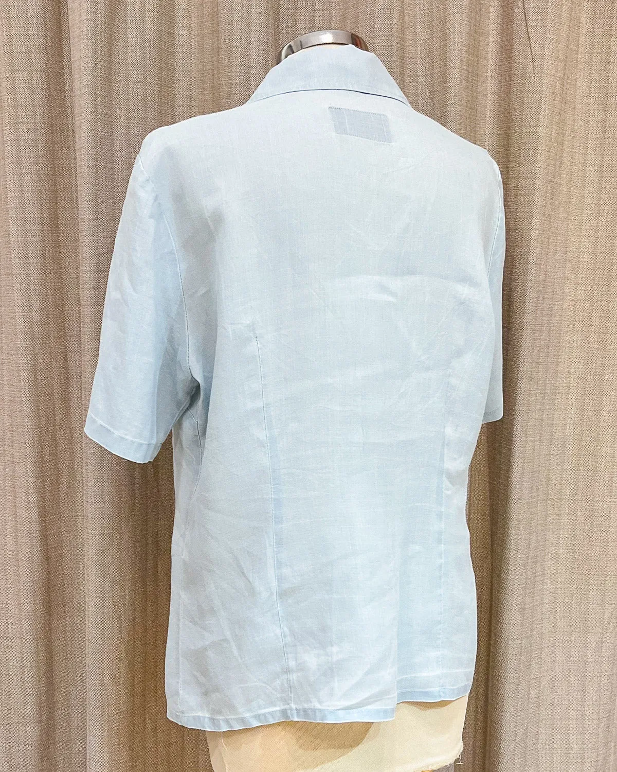 Camicia In Lino Vintage  L