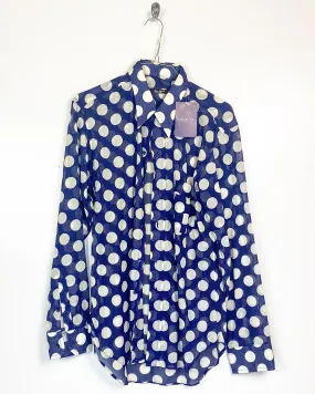 Camicia Vintage A Pois Taglia XL