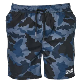 Camo Volley Shorts Petrol