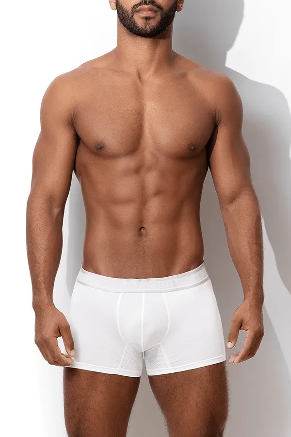 Classic Breathable Boxer Briefs - White