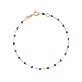 Classic Gigi Sapphire bracelet, Rose Gold, 7.5"