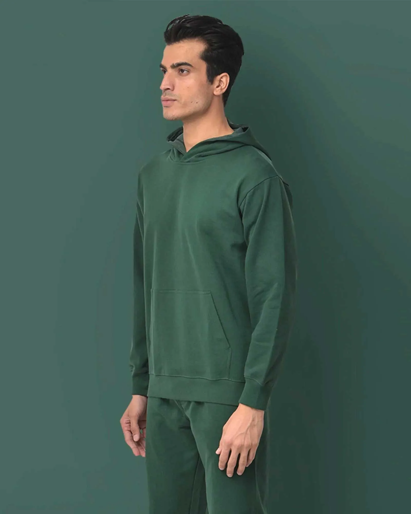 Classic Hoodie: Emerald Green