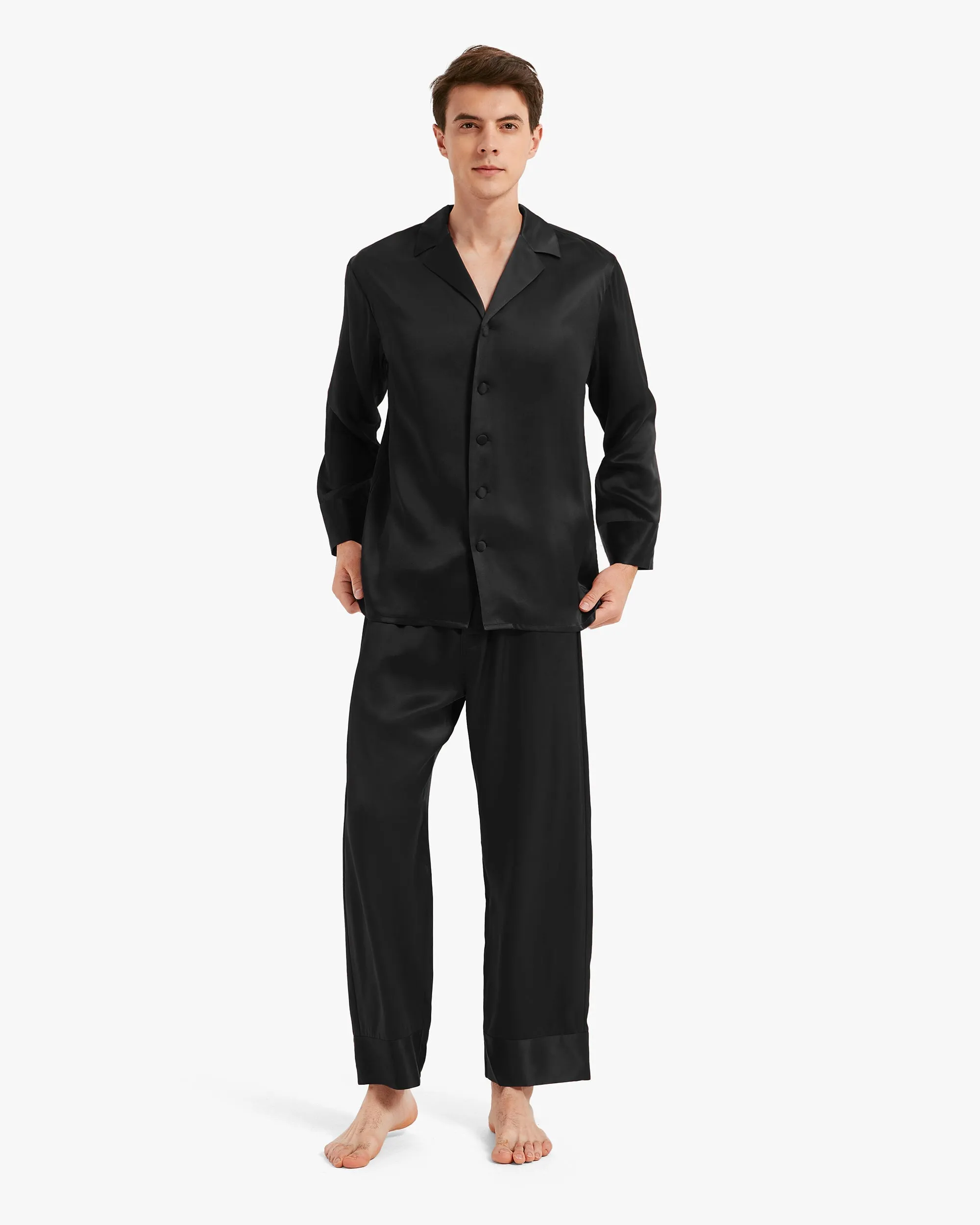 Clearance Classic Silk Pajamas - For Men