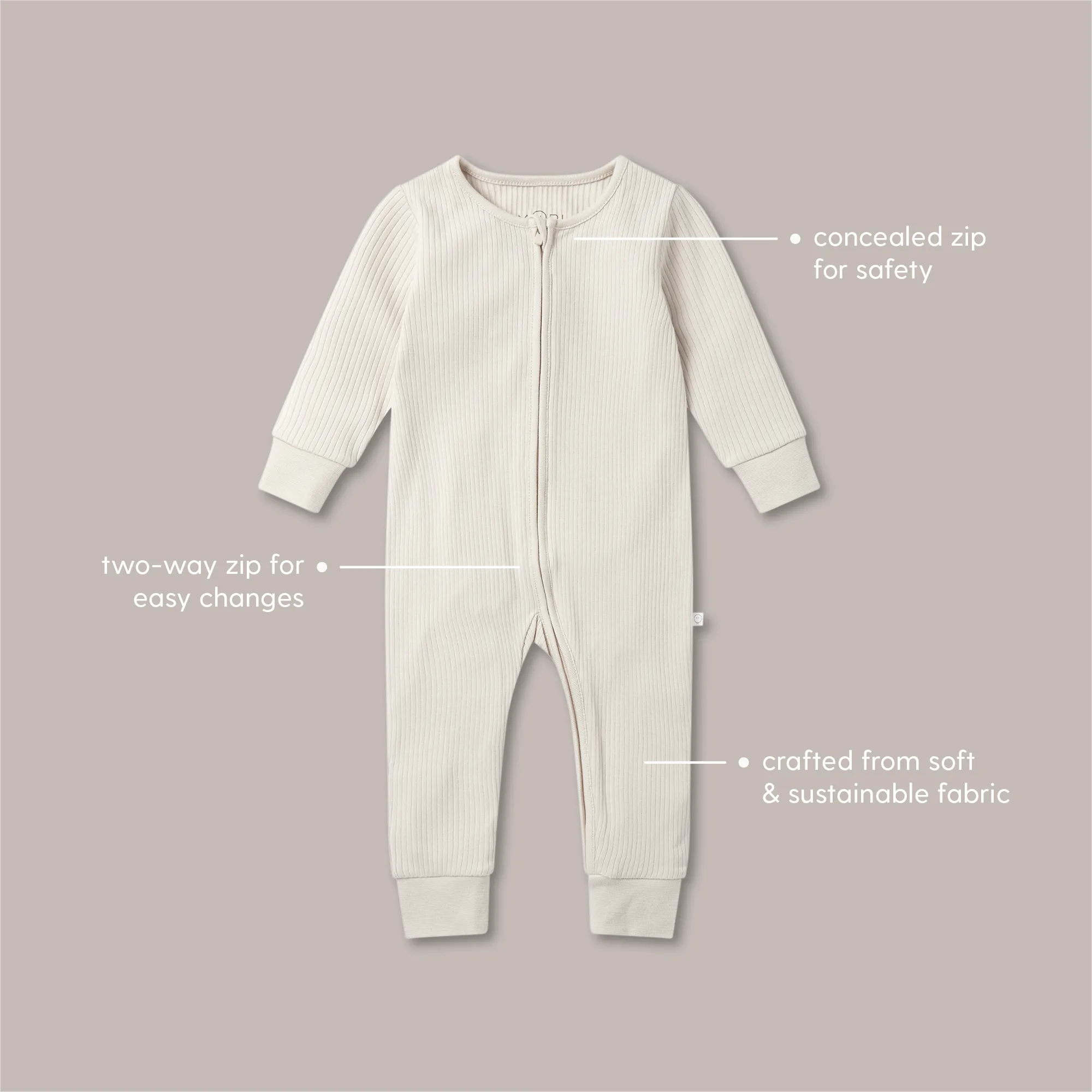 Crocodile Clever Zip Romper 4 Pack