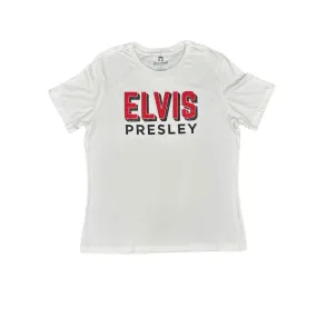 Elvis Presley Rhinestone Women's T-Shirt