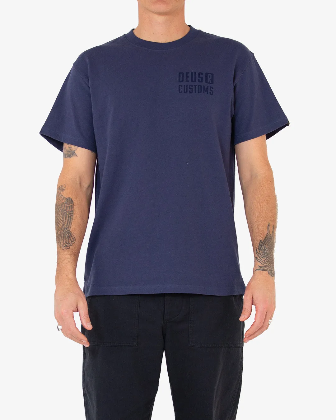 FIELD TEE - INSIGNIA BLUE