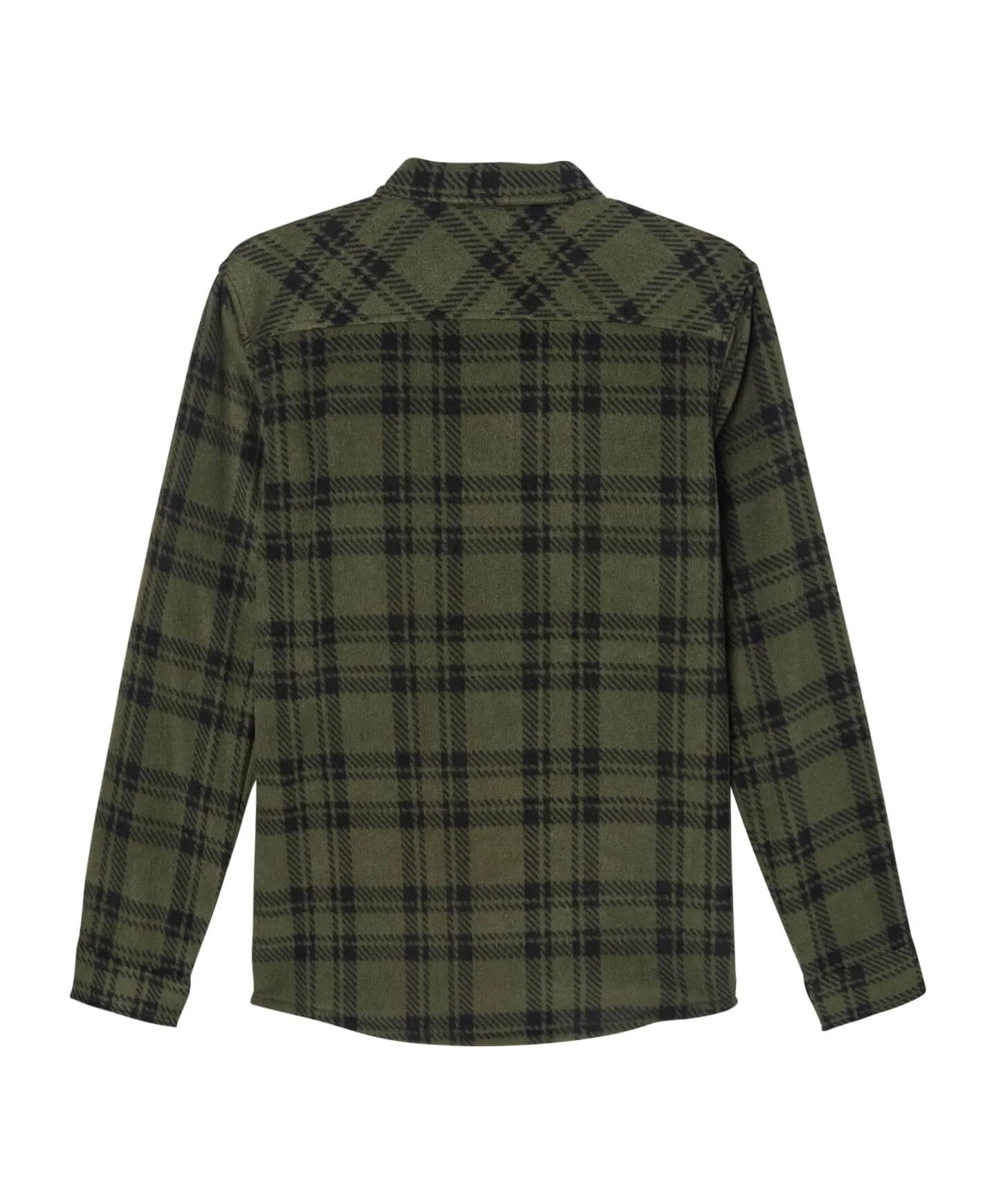 Glacier Plaid Shirt - Dark Olive