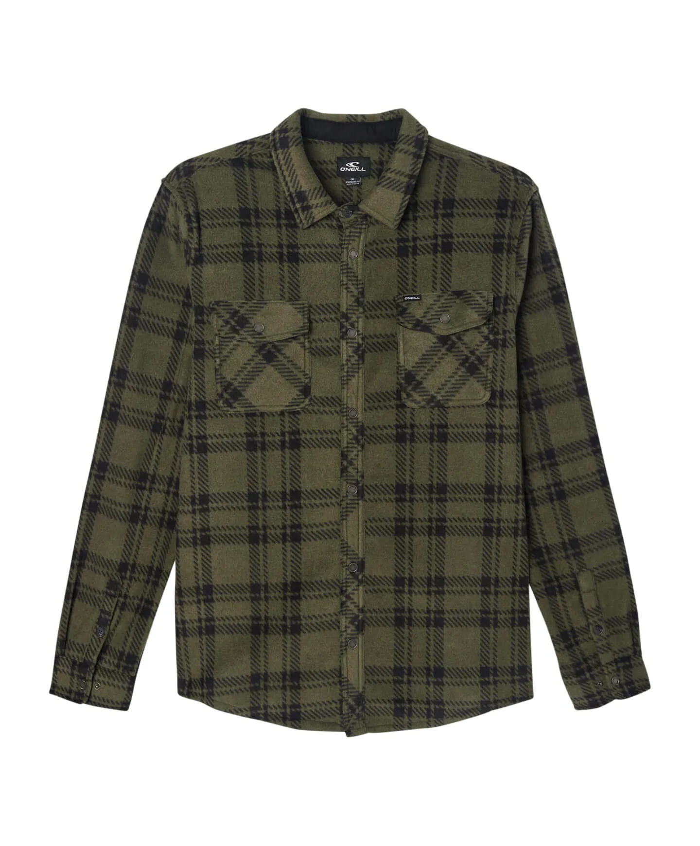 Glacier Plaid Shirt - Dark Olive