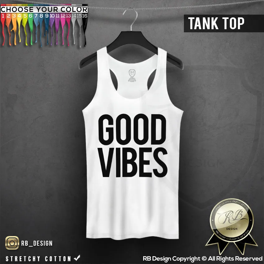 Good Vibes Women's T-shirt Summer Vibes Tank Top WD271 B