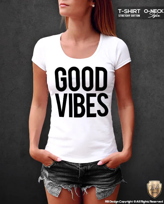 Good Vibes Women's T-shirt Summer Vibes Tank Top WD271 B