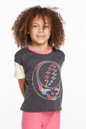 Grateful Dead Steal Your Face Rainbow Girls Tee