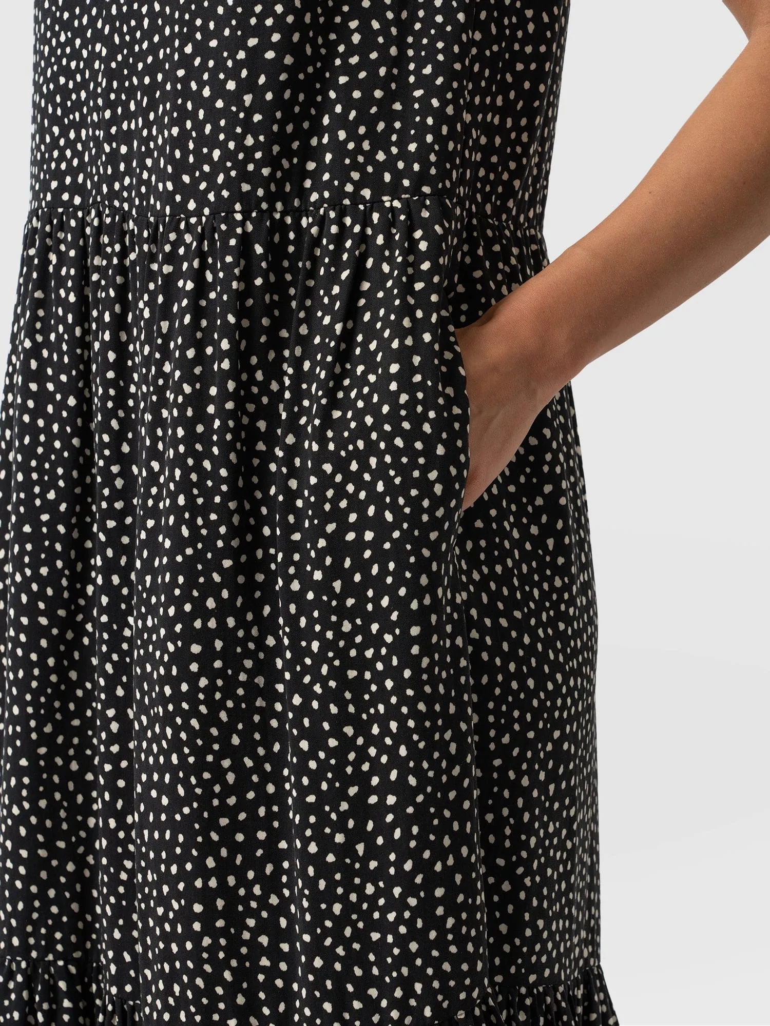 Greenwich Dress - Black Spot