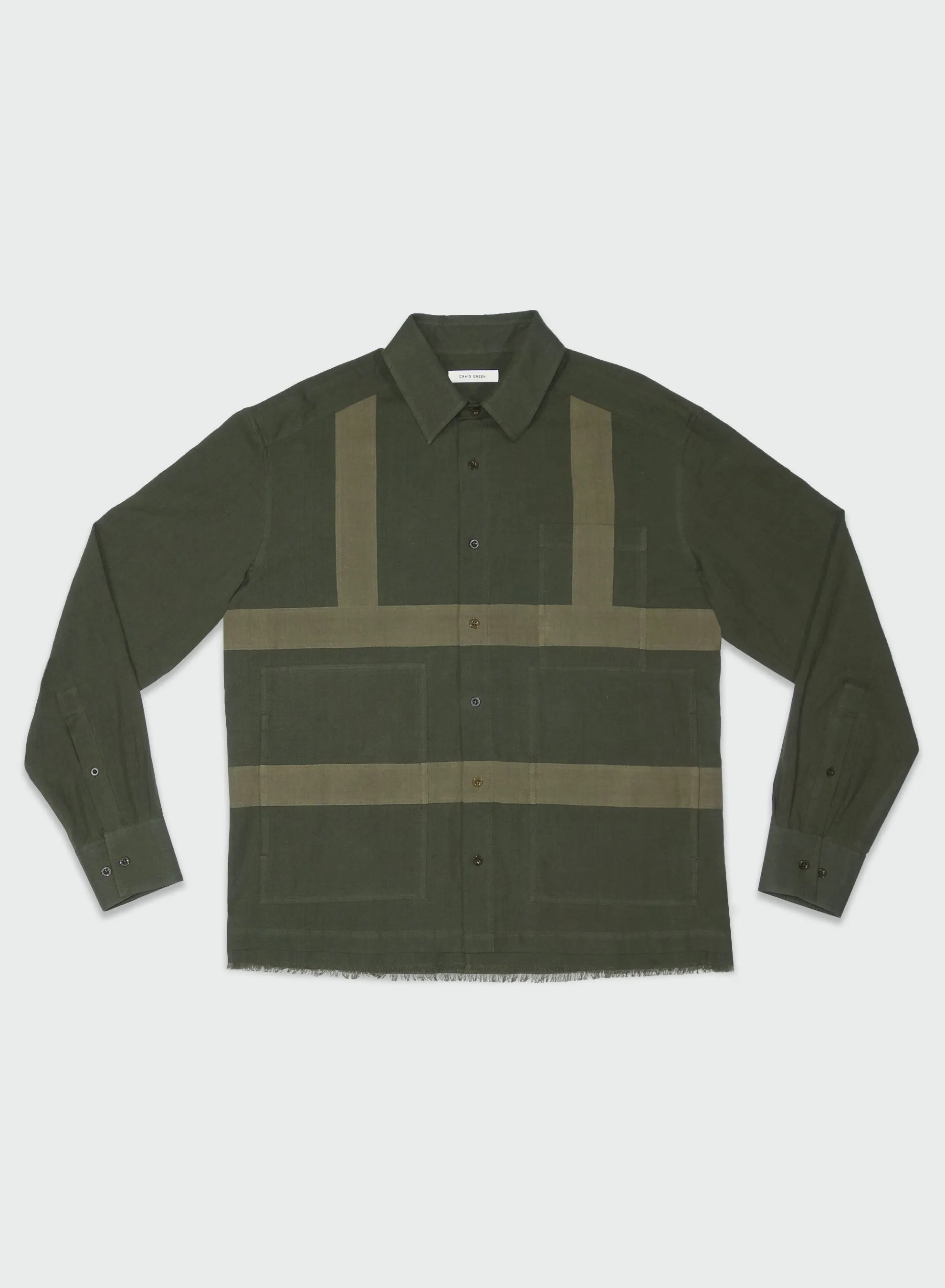 Harness Shirt Olive/Light Olive