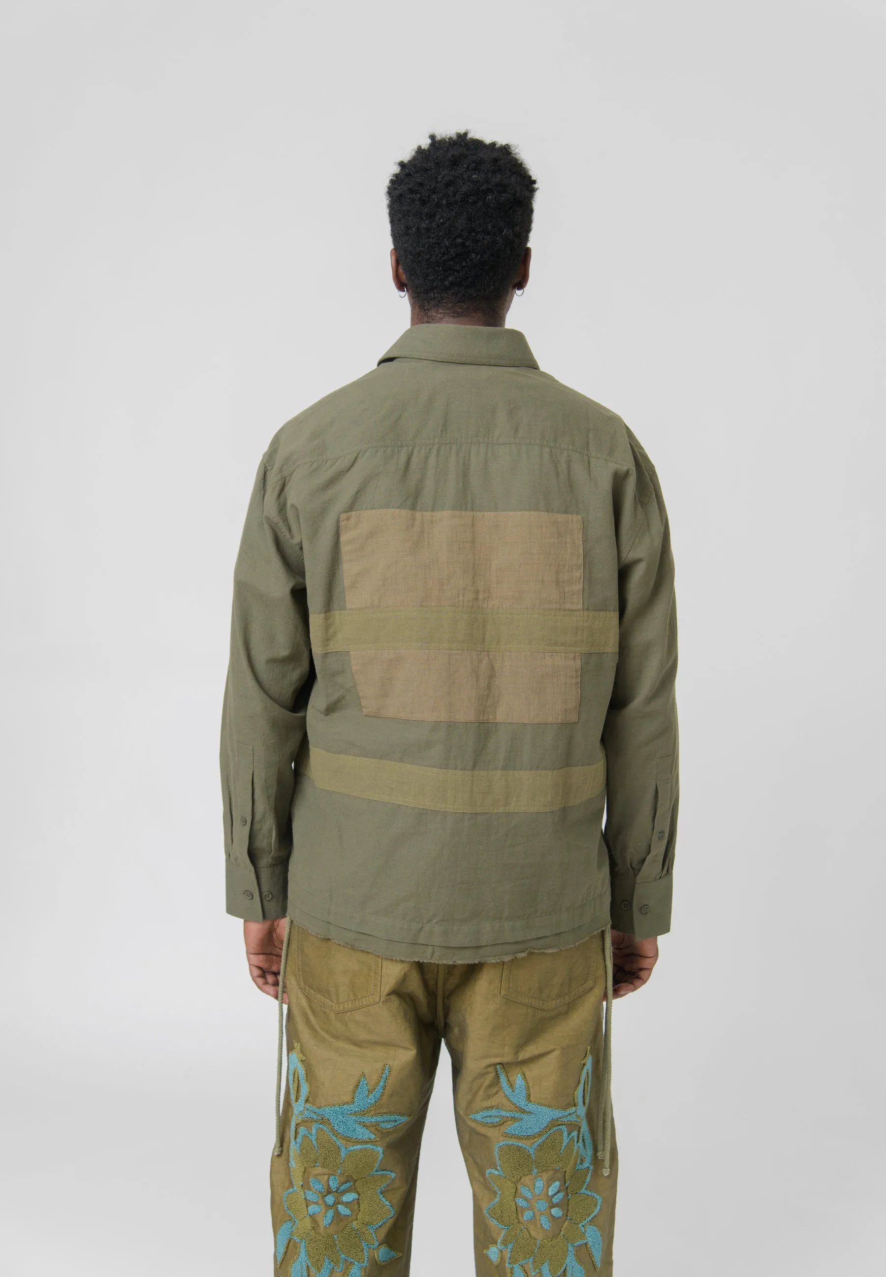 Harness Shirt Olive/Light Olive