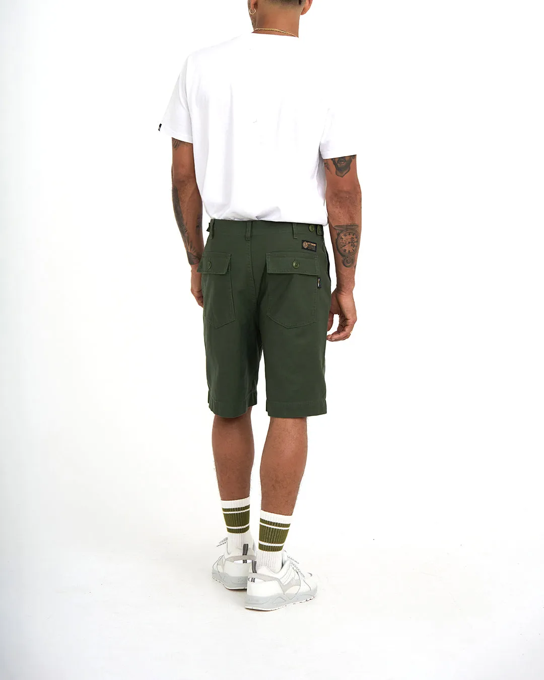 HARRIS CORDURA FATIGUE SHORT - OLIVE