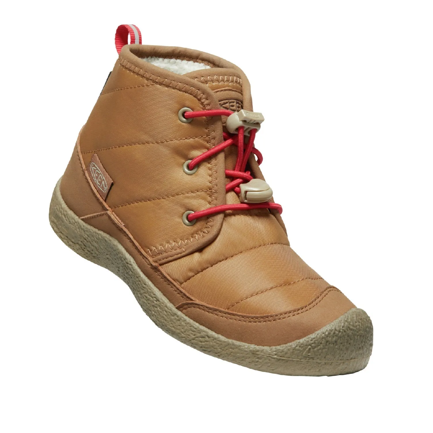 Howser II Kid's Chukka Bootie - Toasted Coconut/Red Carpet