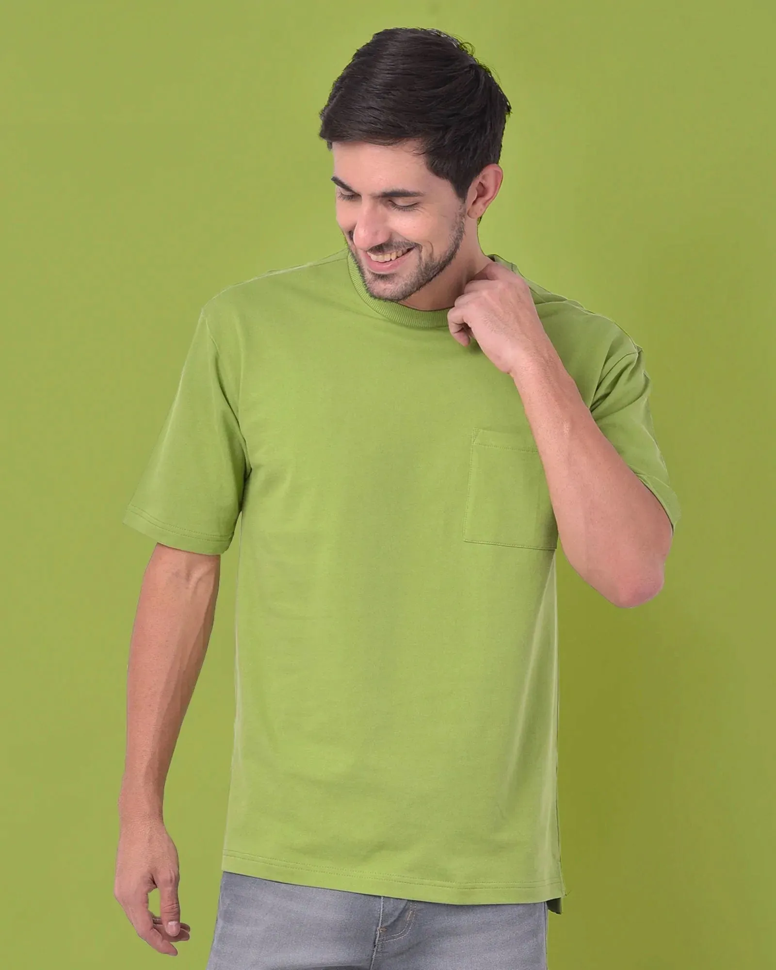 HW Crew: Chartreuse Green