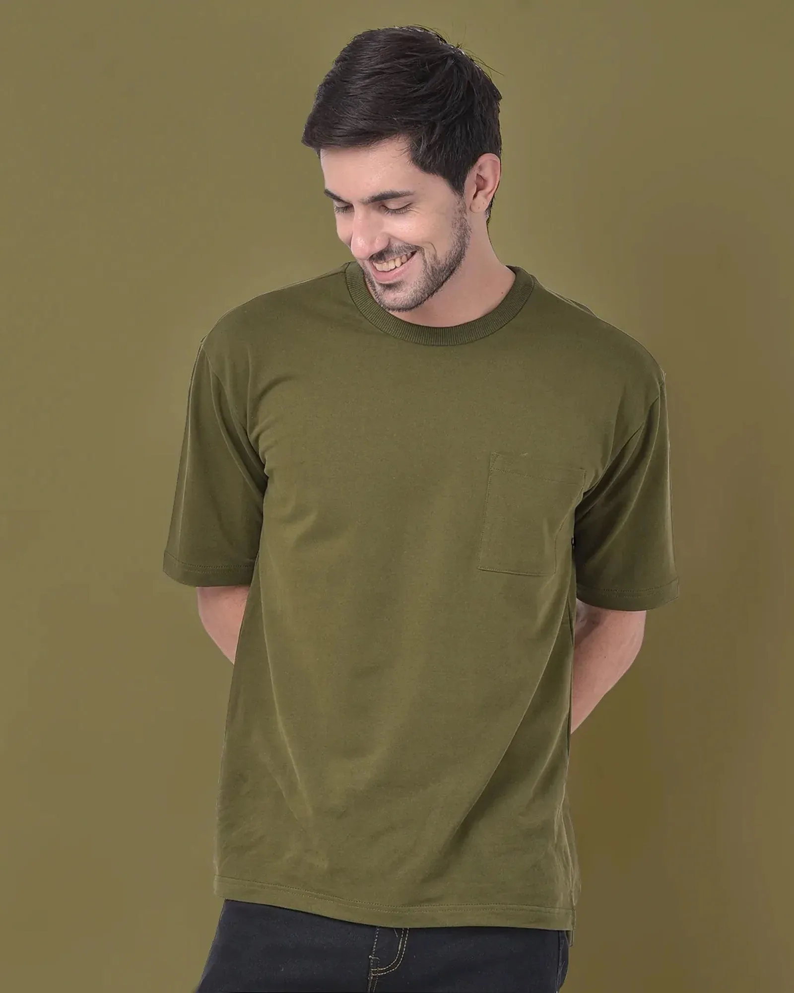 HW Crew: Olive Green