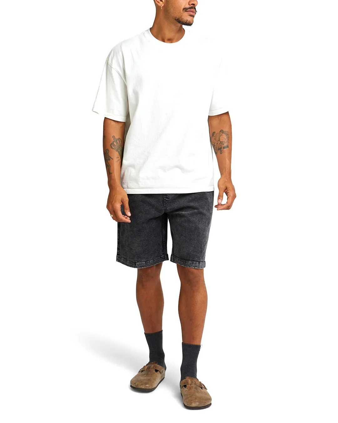 Infinity Acid Beach Short - Light Grey