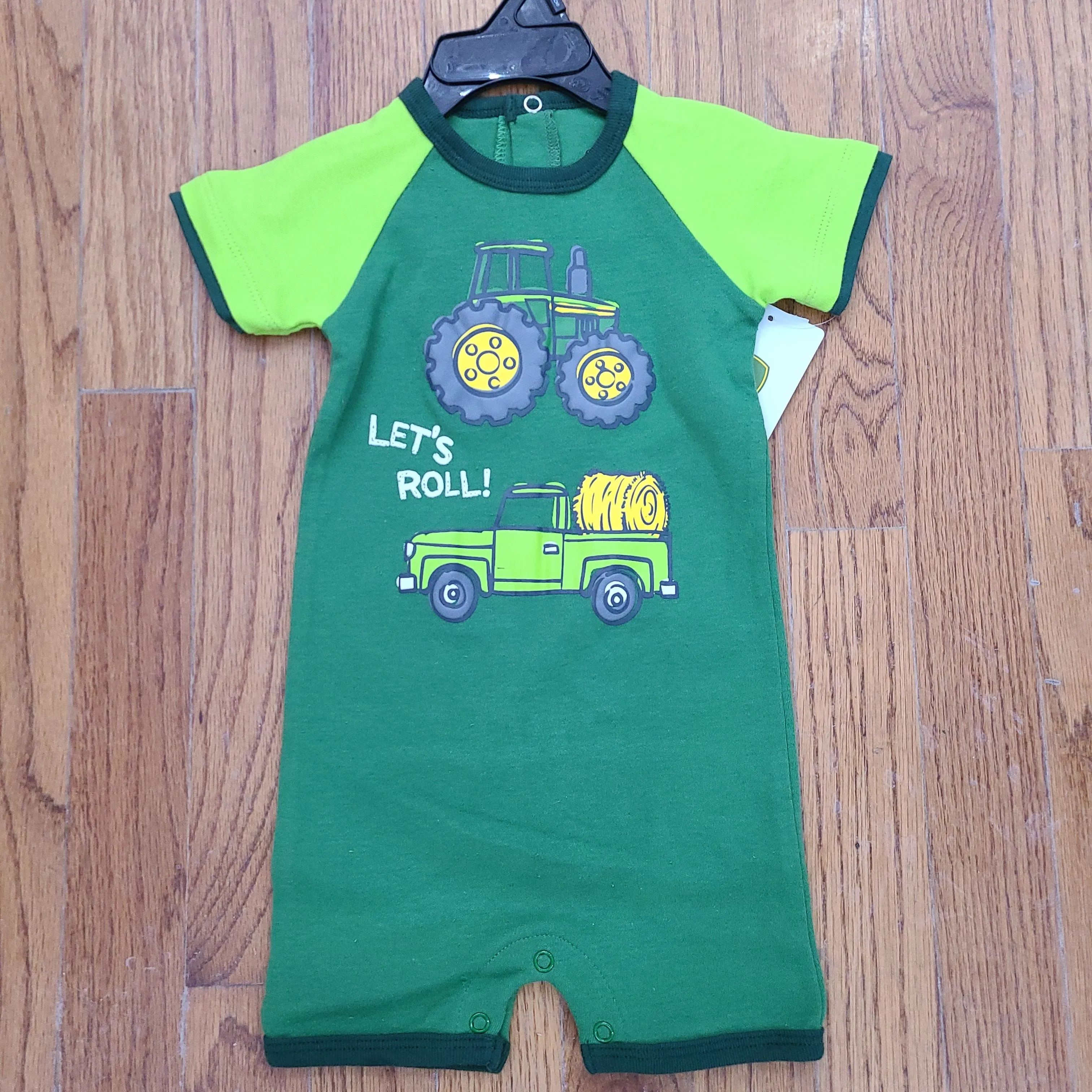 John Deere Let's Roll Romper