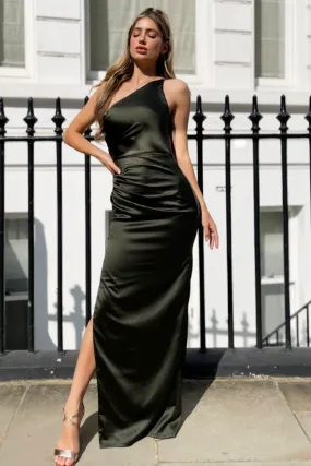 JP141 Gown by Jadore - Dark Olive