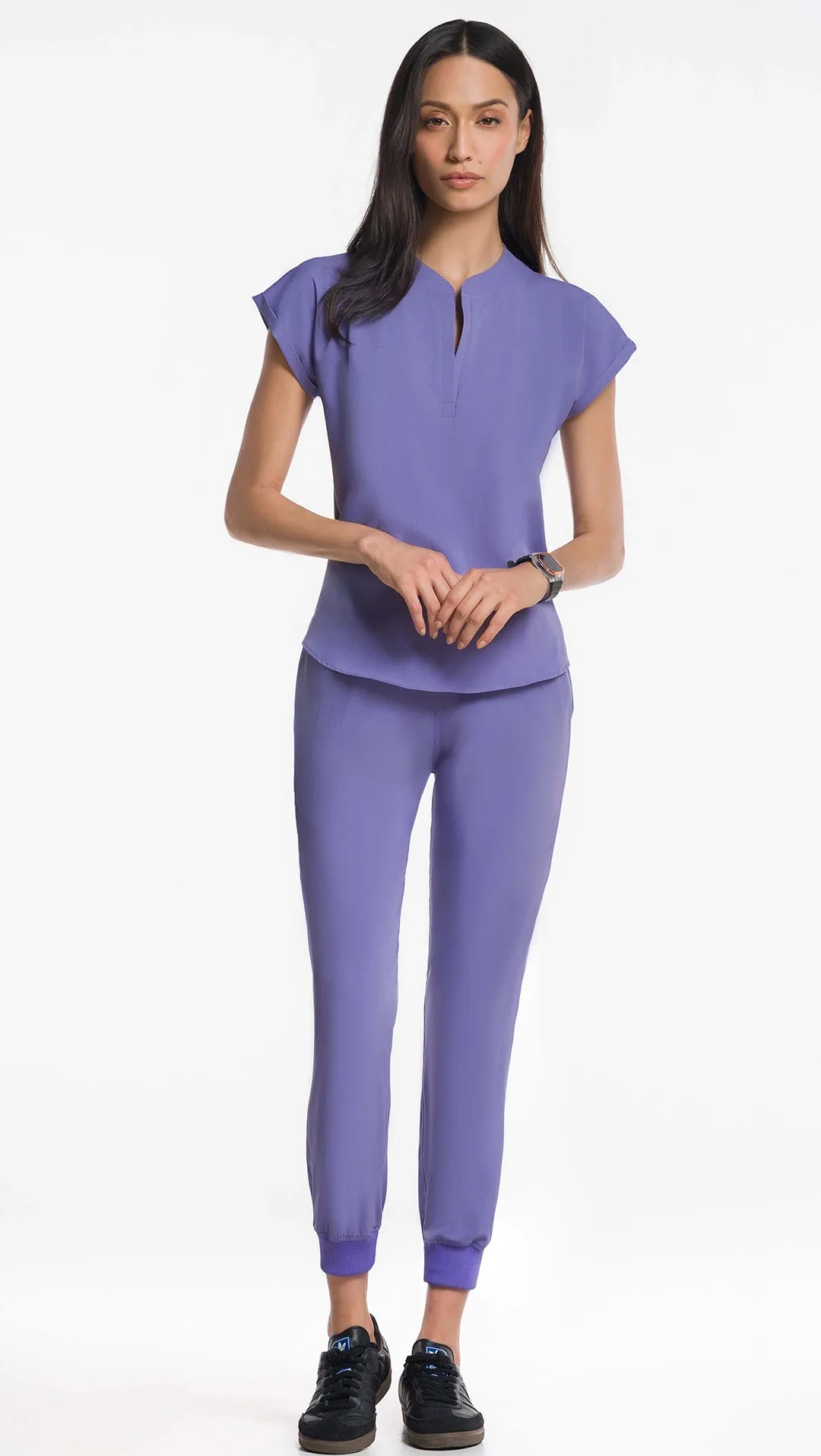 Kanaus® Scrub Casual Mao Lilac Mist | Dama